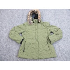 Obermeyer Jacket Womens 10 Green Tuscany II Ski Winter Insulated Thermore‎ Coat
